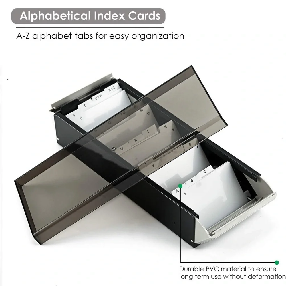 Max Gear Business Card Holder Case Organizer~Lg Capacity
